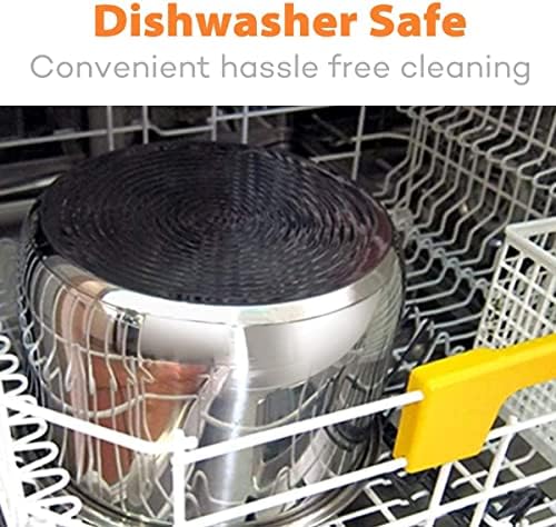 Goldlion Stainless Steel Inner Pot Replacement for Ninja Foodi 6.5 Quart