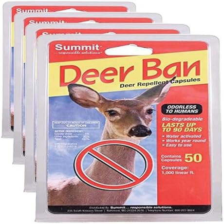 Summit Responsible SOLUTN 2001 50 Count Deer Ban Deer Repellent Capsules