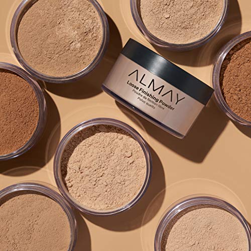 Almay Loose Setting Powder, 300 Medium, 1 oz | Loose setting powder that mattifies oily areas and gives skin a healthy, radiant glow.