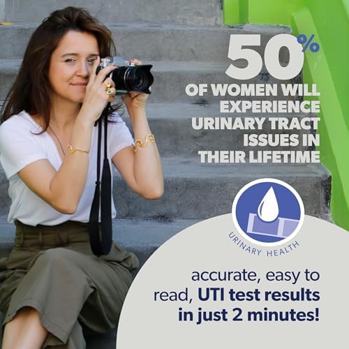 AZO Urinary Tract Infection (UTI) Test Strips, Results in 2 Mins