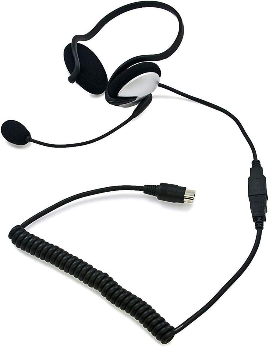 IMC Motorcom HS-G140P 5 Pin Half Headset for Gold Wing Built-in System