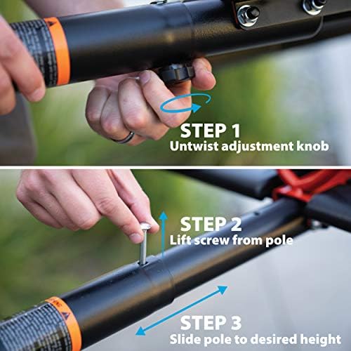 Lifetime Portable Outdoor Basketball Hoop, 42 Inch Backboard, 7.5-10 Ft Telescoping Height Adjust