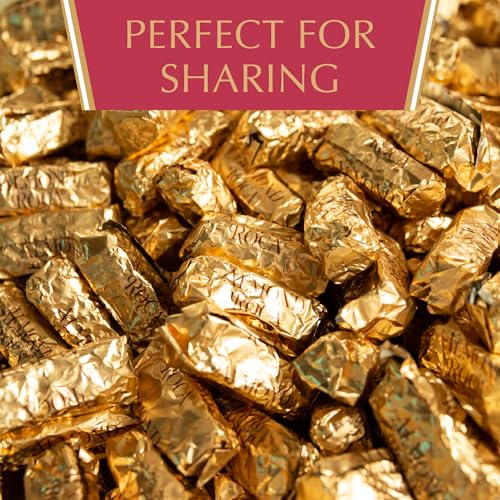 Brown & Haley Roca Chocolate Caramel Buttercrunch Toffee - 5 oz | Caramel Buttercrunch Toffee with Almonds & Sea Salt - Individually Wrapped - Gluten Free, Kosher - Gifts and Sharing