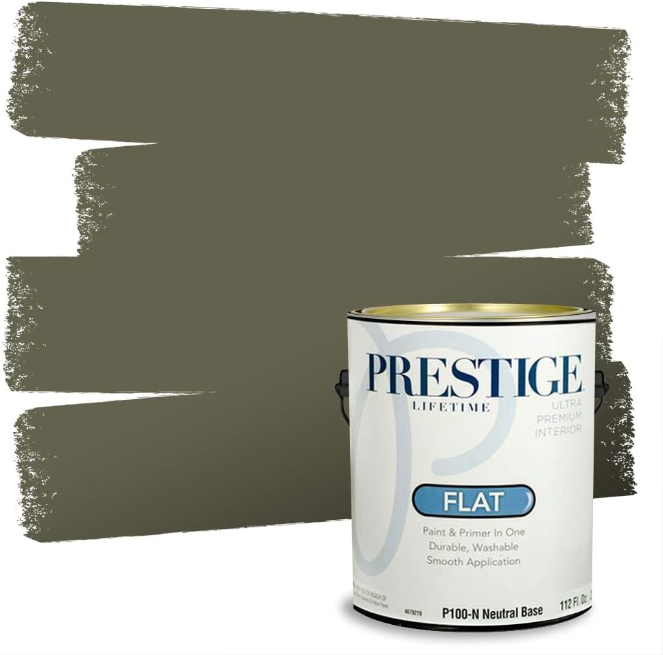 PRESTIGE Interior Paint and Primer in One, Garden Sage, Eggshell, 1 Gallon