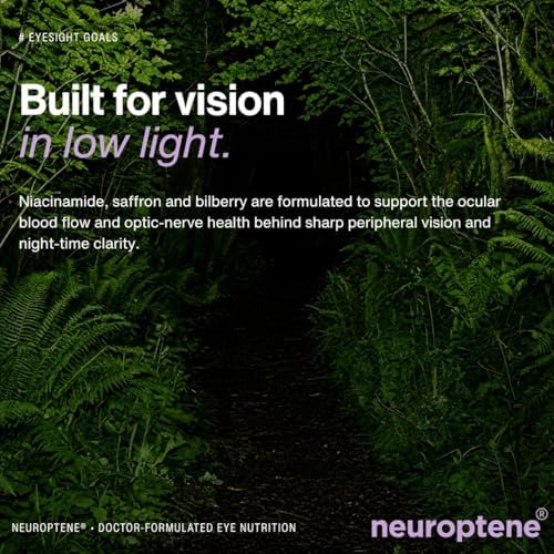 Bilberry Supplement for Eyes – Eye Vitamins with CoQ10, Niacinamide