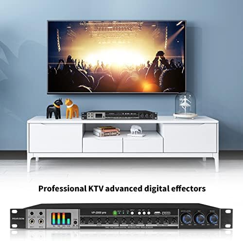 Inandonkod Karaoke Machine KV-V5 Max New Chinese Karaoke Player, with Reverb Wireless Microphone