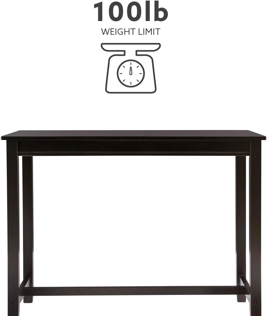 Linon Claridge Rustic Wood 36 inch Height Pub Table