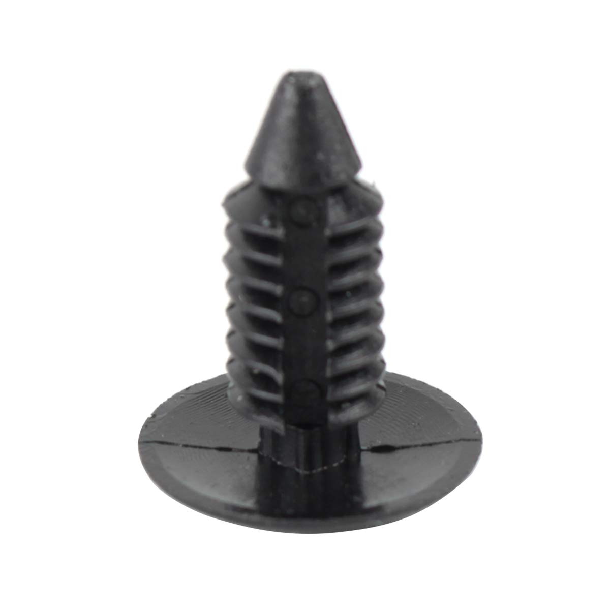 AUTOKAY 100Pcs 8mm Bumper Clips Auto Car Hole Plastic Rivets Fastener