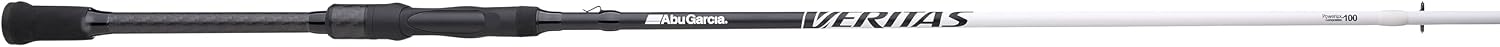 Abu Garcia Veritas Casting BFS Fishing Rod, Balanced and Lightweight Rod, Powerlux 100 Construction, Custom Ergonomic Reel Seat