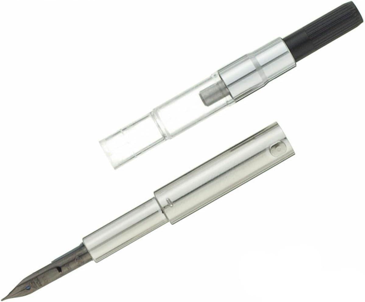 Pilot Namiki Vanishing Point Fountain Pen, 18-Karat Gold Fine Nib, Blue Ink (60746)