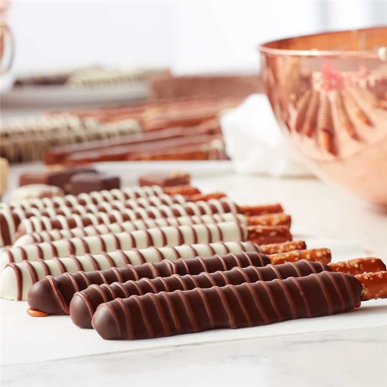 Mrs Prindables Chocolate and Caramel Dipped Pretzels - 10 Piece