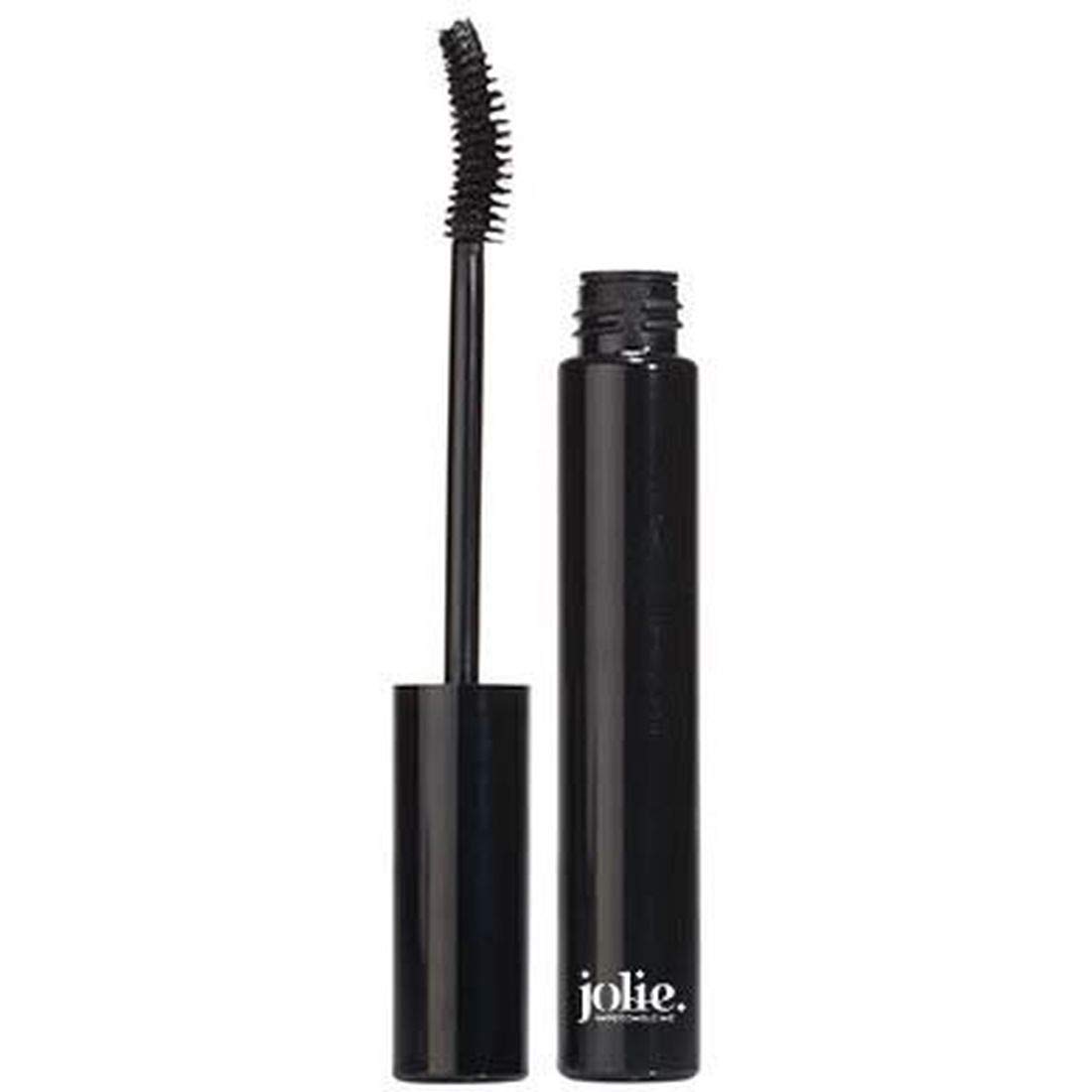 Jolie Ultra Dramatic Luxury Lash Mascara W/Curling Brush - Hypoallergenic, Paraben Free (Black)