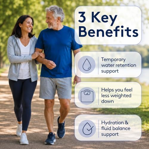 Youth & Tonic Natural Water Pills Weight Loss Women, Men, Water Retention