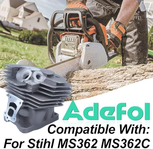 Adefol 47MM Nikasil Cylinder Piston Kit for Stihl MS362 MS362C Chainsaw
