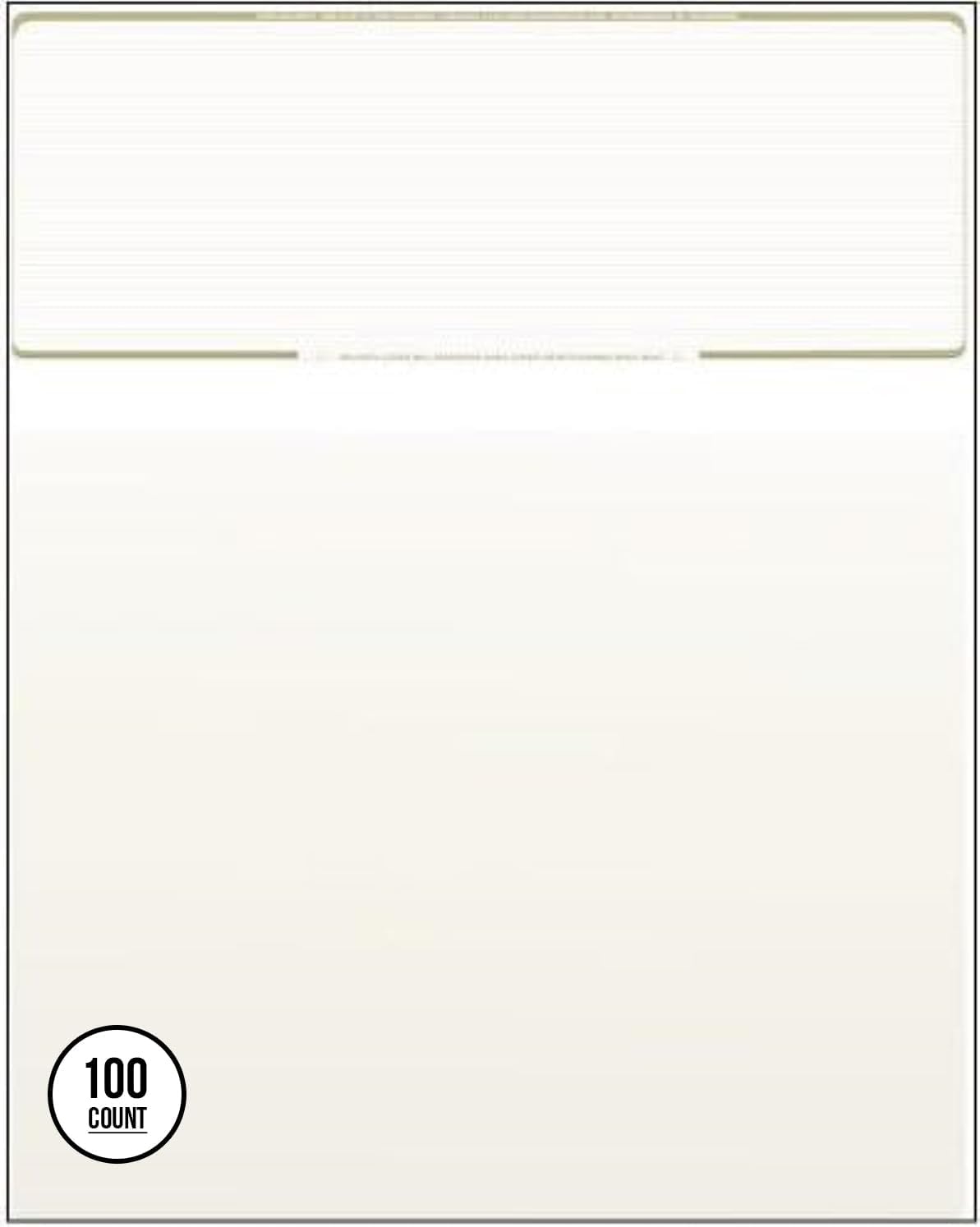 Compuchecks Blank Check Paper 500 Pack, Check on Top, QuickBooks Compatible | Blue Diamond High Security Computer Business Checks, Voucher on Bottom, 8.5x11, Works with Laser & Inkjet Printers, USA Made