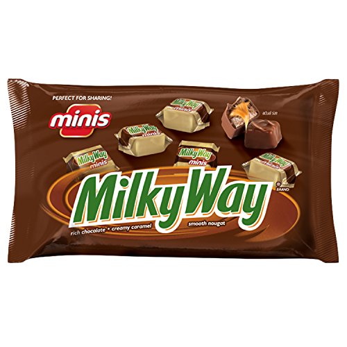 Milky Way Milk Chocolate Minis Size Candy Bars 11.5 Ounce