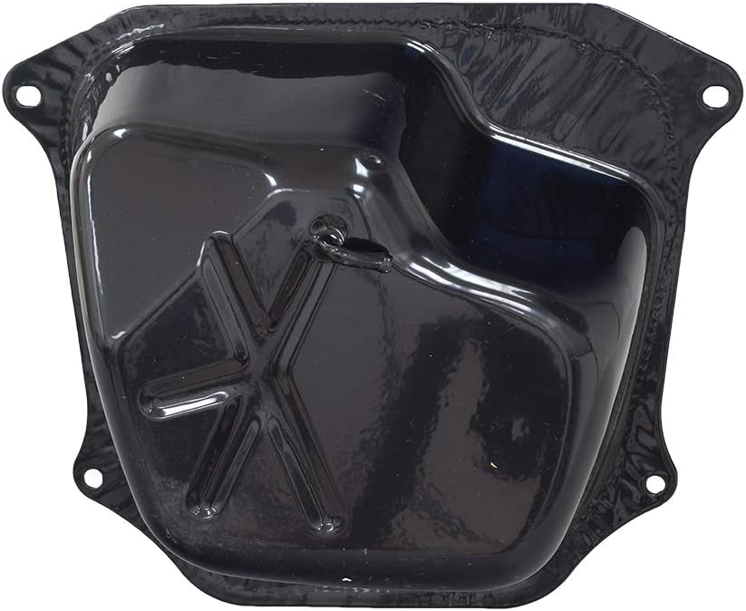 AlveyTech Black Metal Fuel Tank - For 50cc QMB139 Scooters & Other Power sports Models - Tao Tao Moped Gas Tank With 5.5 Liters Fuel Capacity