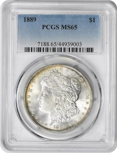 1889 Morgan Dollar MS65 PCGS