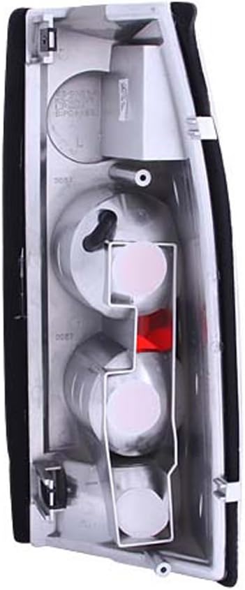 ANZO USA 211154 Dark Smoke 3D Style Taillight for Chevrolet GM Truck - (Sold in Pairs)
