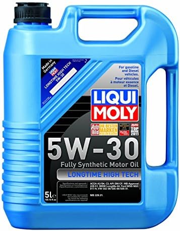 LIQUI MOLY Longtime High Tech SAE 5W-30 | 1 L | Fully synthetic engine oil | SKU: 2038