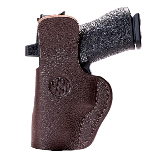 1791 Gunleather IWB Holster Fits FN Reflex, Sig P365, P365XL, Glock 43X, 43 | Soft leather gun holster also fits Glock 42, Hellcat, Ruger Max 9, LC9, SR22, Bersa Thunder 380, Walther PPK