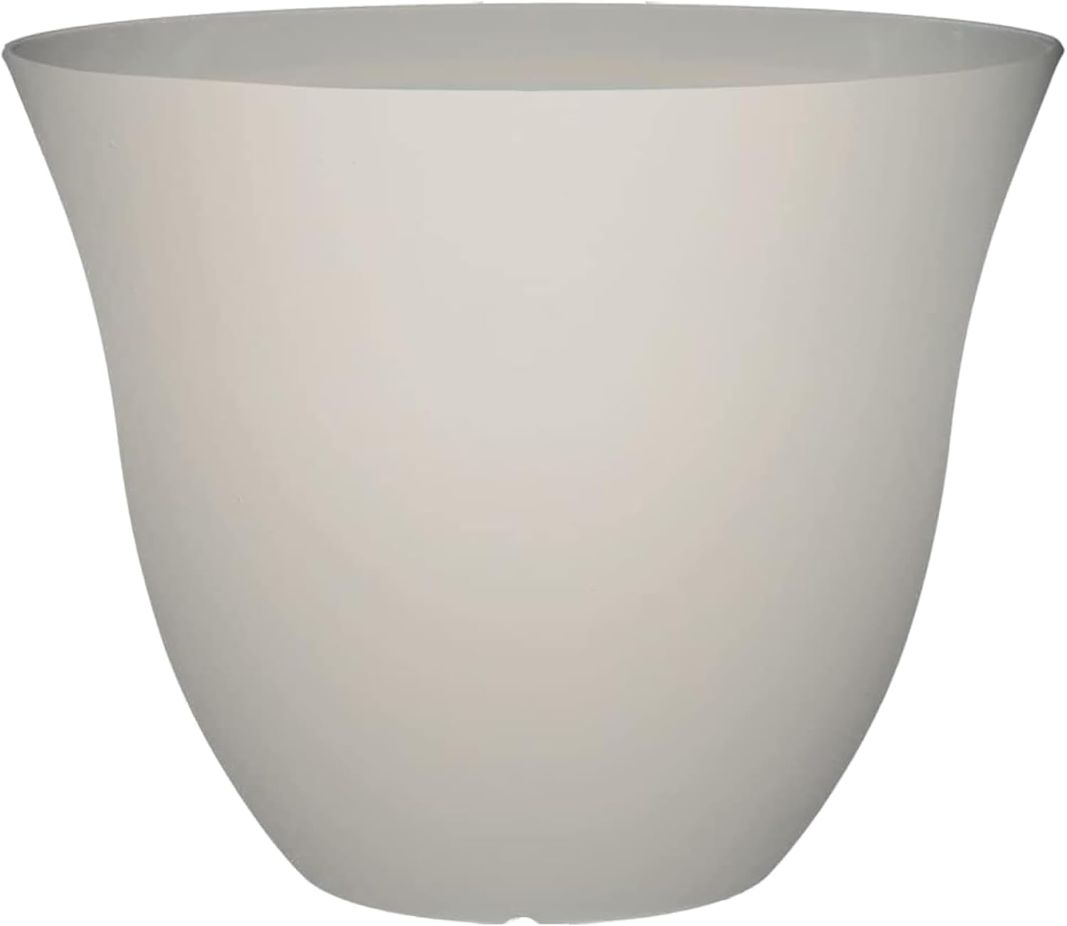 15" Honeysuckle Planter in Grained Beige