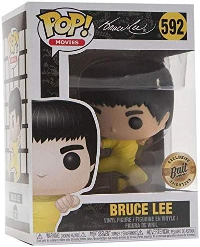 Pop Movies: Jumping Bruce Lee Collectible Figure, Multicolor