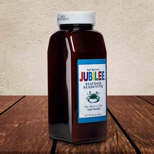 Bad Byron’s Jubilee® Seafood Seasoning – 24 oz | Bold Gulf Coast Flavor | Perfect for Shrimp, Fish, Crab & More | All-Purpose Cajun-Style Blend