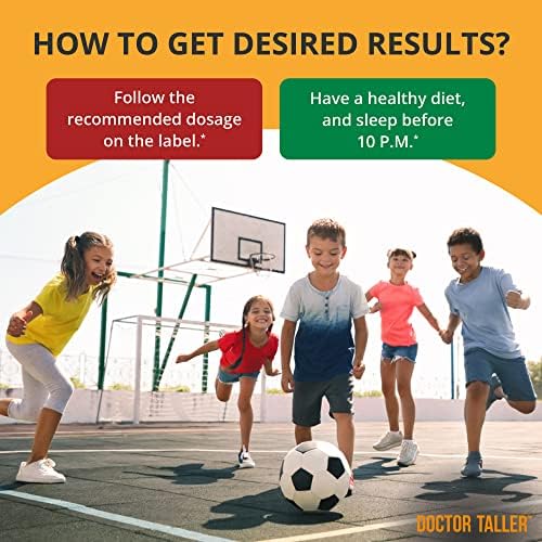 NuBest Doctor Taller Kids - Support Bone Strength with Multivitamins, Multiminerals