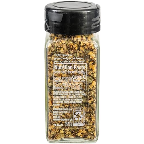 Simply Organic Spice Right Everyday Seasoning Blends, Garlic & Herb, 2 Ounce