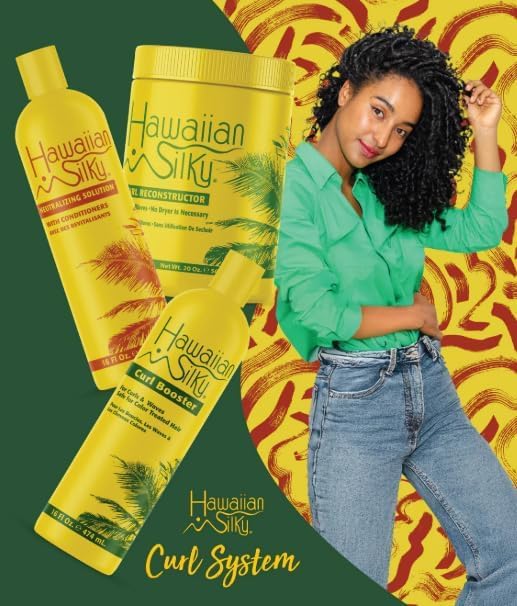 Hawaiian Silky neutralizing solution, Yellow, 16 Fl Ounce