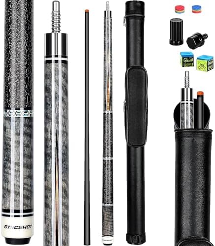 Carbon Fiber Pool Cue Stick 58" Professional Pool Sticks for Adults Full Carbon Technology Tacos De Billiar Low Deflection Billiard Pool Table Cues 3 Colors Available