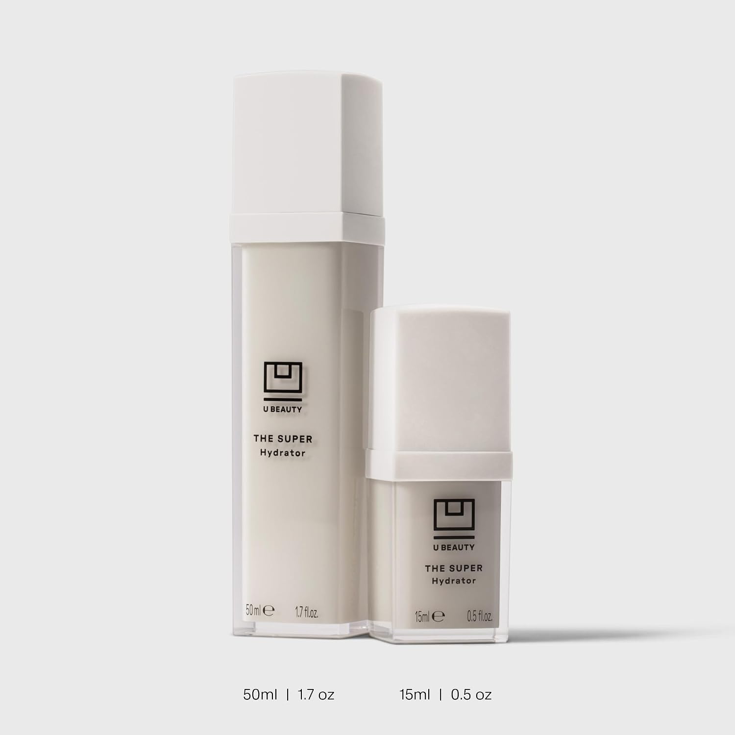U Beauty The SUPER Hydrator - Mega-Dose Skin Hydrator and Hyaluronic Acid Moisturizing Cream with Peptides and Grapeseed Oil for Supple, Smooth