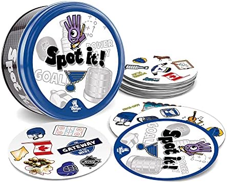 Masterpieces NHL Unisex-Teen Spot It! Card Game