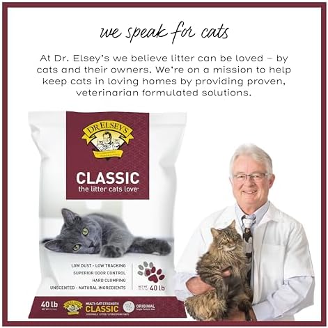 Precious Cat Classic Premium Clumping Cat Litter, 40 lb Bag