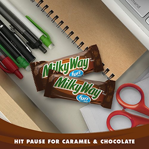 MILKY WAY Milk Chocolate Fun Size Candy Bars 11.24-Ounce Bag (Pack of 6)