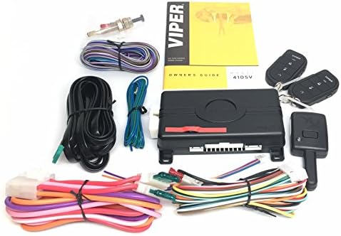 Click & ADD Viper 4105V Remote Car Starter 1-Way Two 4-Button Remotes Keyless New 2017 Model & Directed DB3 XPressKit DEI Databus All Combo