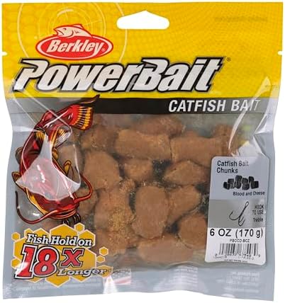 Berkley PowerBait Catfish Bait Chunks Fishing Dough Bait