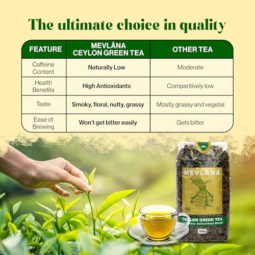 Mevlâna - Ceylon Green Tea Loose Leaf | 300 gr |150 Cups