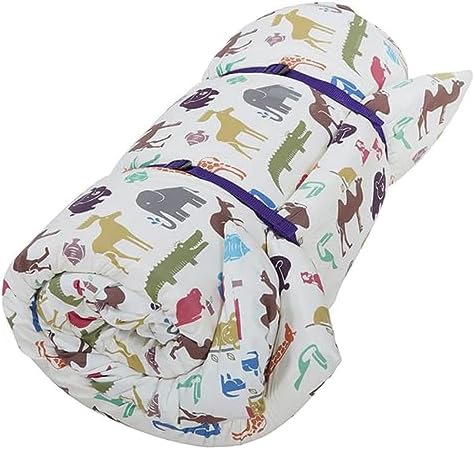 Disc-O-Bed Duvalay Combo Luxury Duvet and Topper with Integrated Memory Foam Pad, Portable Sleeping Pad for Kids with Buckle Straps, Dinky