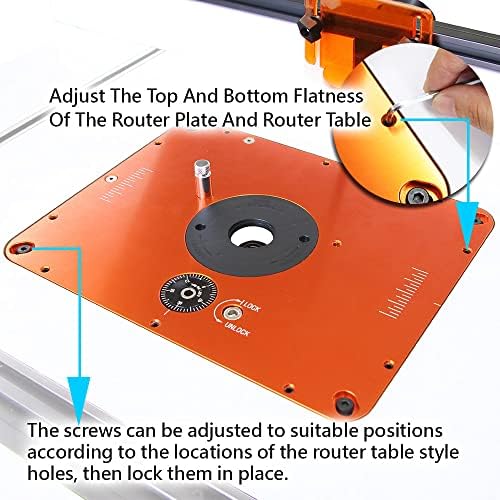 O'SKOOL Router Lift Systems with 32 Inches Long Router Table Fence System