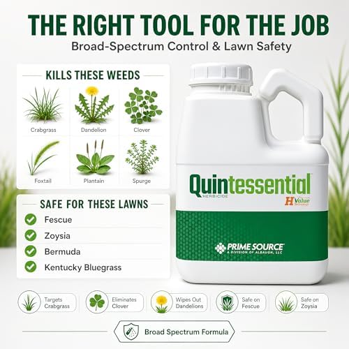 Primesource Quinclorac 1.5L Select Liquid Crabgrass Killer (64 ounces), White