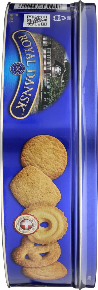 Royal Dansk Danish Butter Cookies - 12 oz. Tin (2 pack)