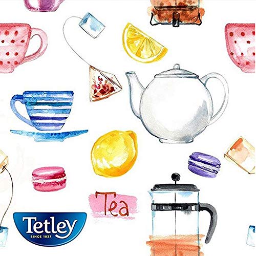 Tetley, Natural Black & Green Tea, 72 Count, Hot or Iced, Light, Refreshing Green Tea