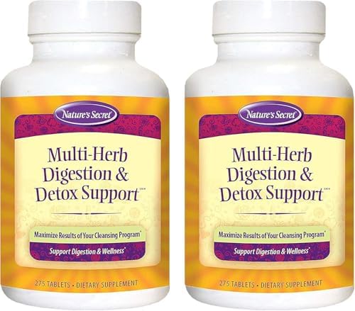 Nature's Secret Multi-Herb Digestion & Detox Support (2 Pack)