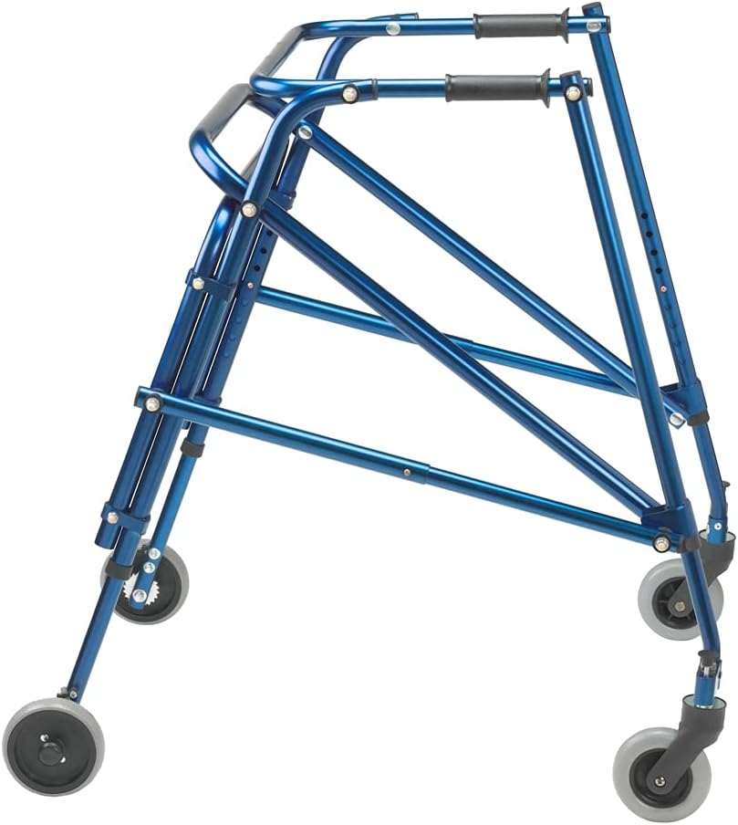 Inspired by Drive KA2200-2GKB Nimbo Posterior Walker, Knight Blue | Pediatric Posterior Walker Offers Lightweight, Adjustable Support to Help Children Build Walking Confidence