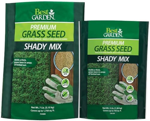 Best Garden 7 Lb. 1750 Sq. Ft. Coverage Shady Grass Seed - 1 Each