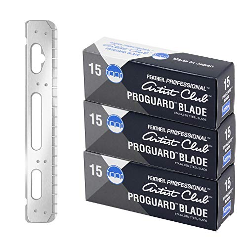 Feather Artist Club ProGuard Razor Blades 15 Count