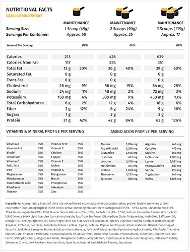 Metabolic Nutrition - Musclean - Milkshake, Whey High Protein Meal Replacement, Maintenance Nutrition, Low Carb, Keto Diet, Digestive Enzymes, Chocolate, 2.5 Pound (25 ser)