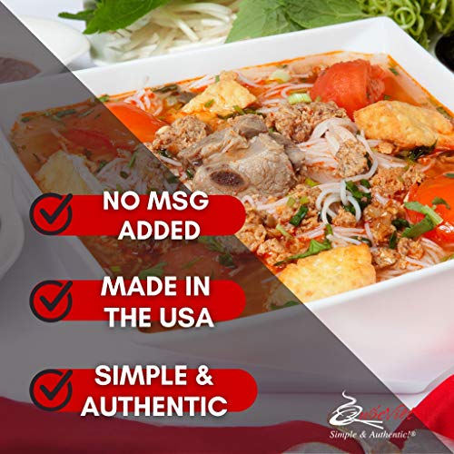 Quoc Viet Foods Cot Bun Bo Hue Style Beef Flavored Soup Base, 10 oz.